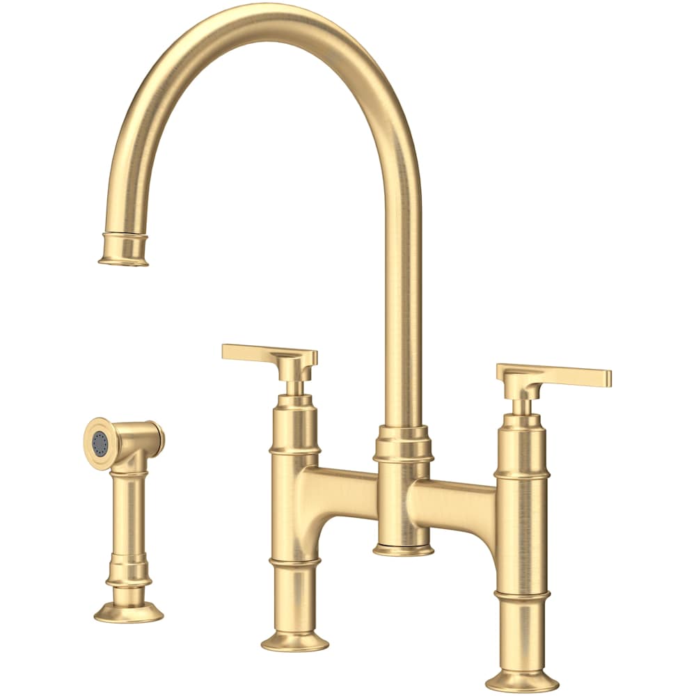 Southbank 1.5 GPM Widespread Bridge Kitchen Faucet - Includes Side Spray