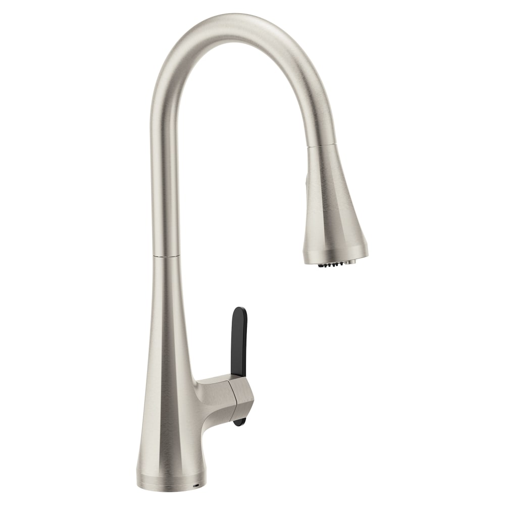 Moen Sinema 1.5 GPM Single Hole Pull Down Kitchen Faucet Spot Resist Stainless