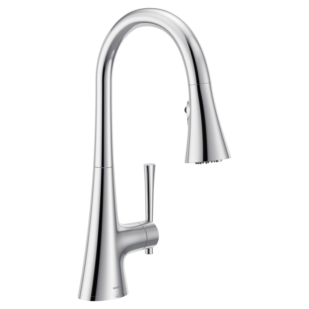 Moen Kurv 1.5 GPM Single Hole Pull Down Kitchen Faucet Chrome