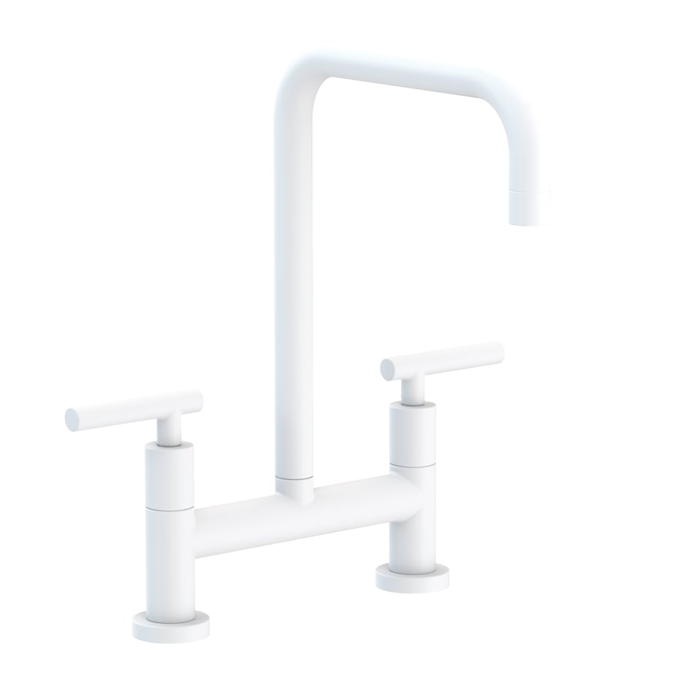 East Square 1.8 GPM Widespread Bridge Kitchen Faucet with Lever Handles
