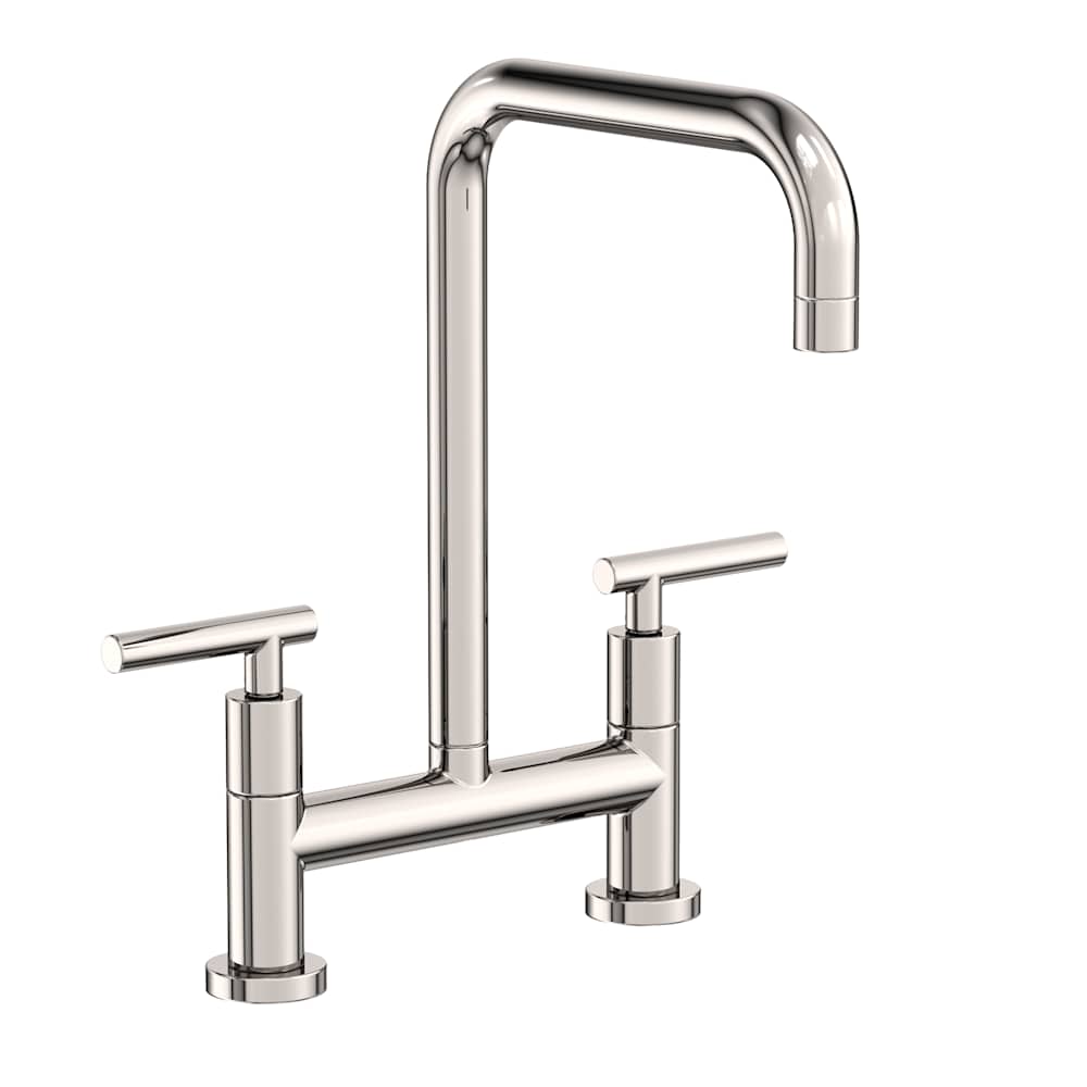 East Square 1.8 GPM Widespread Bridge Kitchen Faucet with Lever Handles