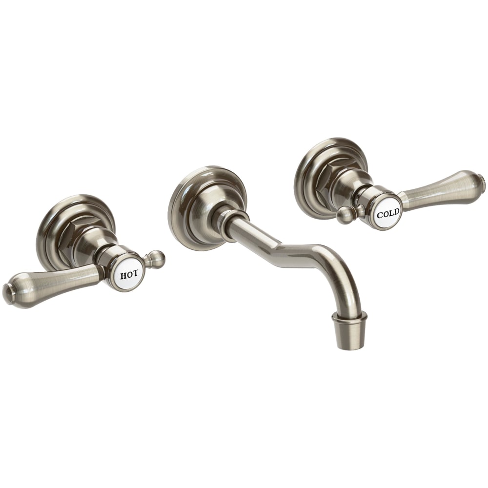 Chesterfield 1.2 GPM Wall Mounted Widespread Bathroom Faucet