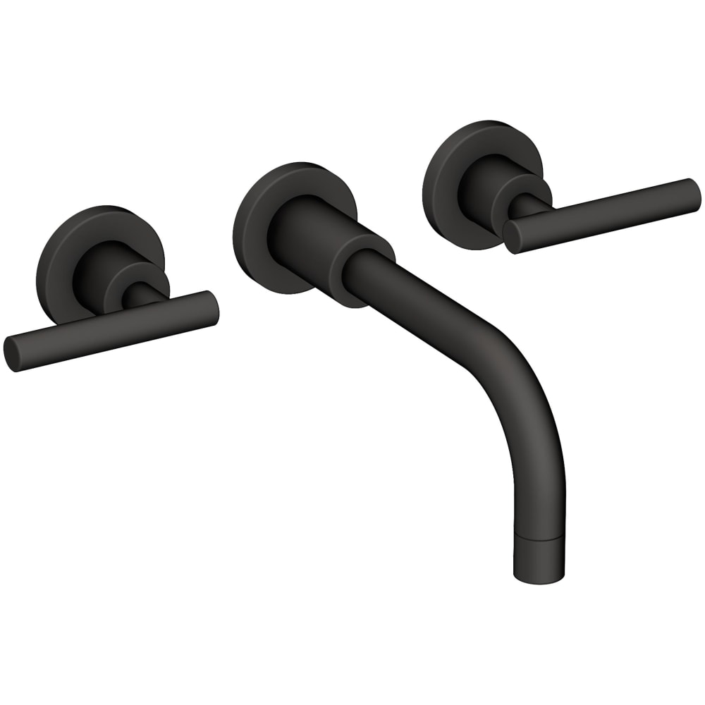 East Linear 1.2 GPM Wall Mounted Widespread Bathroom Faucet