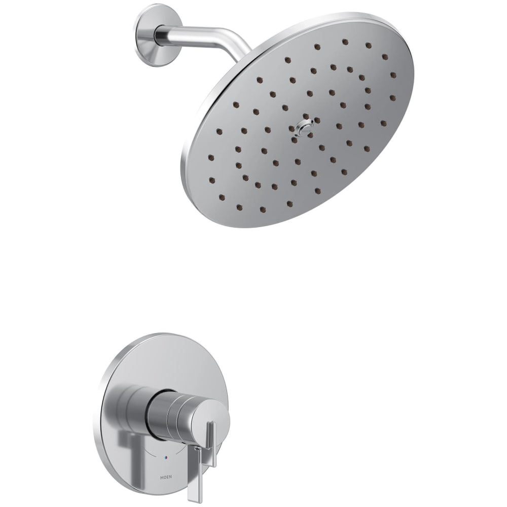 Moen Belfield 1.2 GPM Widespread Bathroom Faucet - Includes Metal Pop-Up Drain Assembly Chrome
