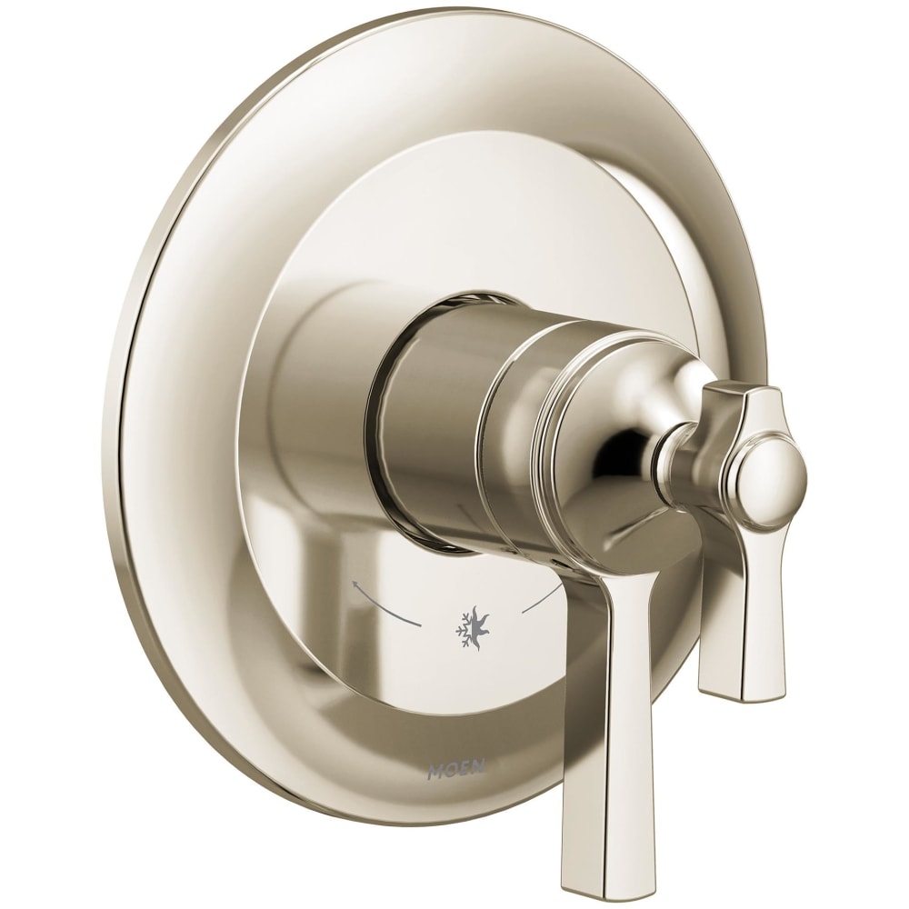 Moen Single Handle ExactTemp Thermostatic Valve Trim Only from the ExactTemp Collection (Less Valve) Chrome