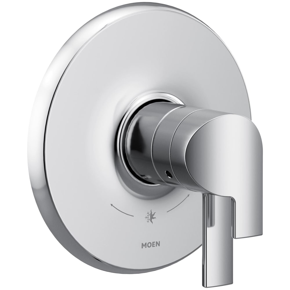 Moen Weymouth 3 Function Pressure Balanced Valve Trim Only with Double Lever Handles, Integrated Diverter - Less Rough In Matte Black