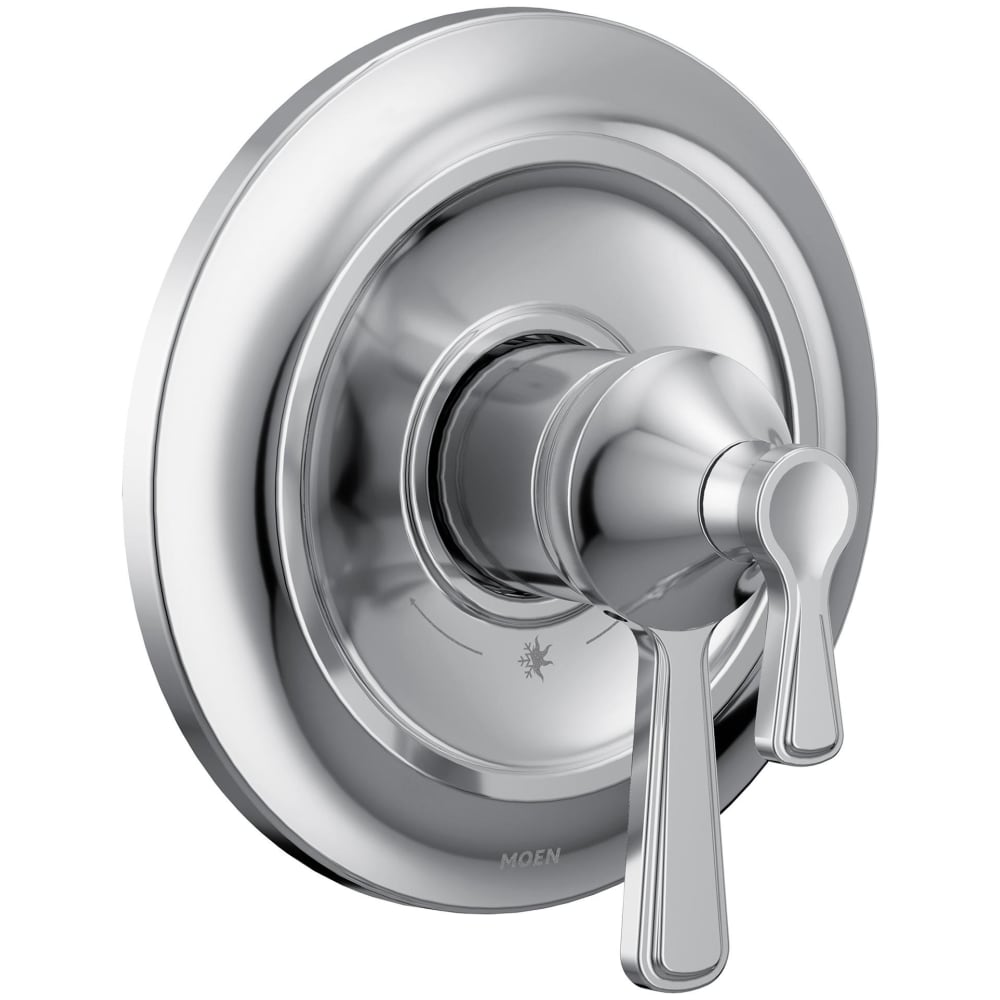 Moen Weymouth Single Handle ExactTemp Thermostatic Valve Trim Only (Less Valve) Matte Black