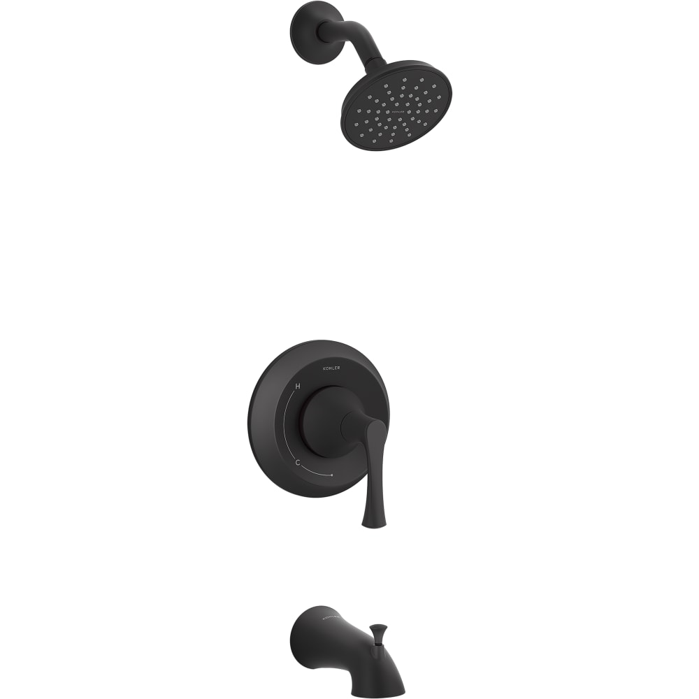 Buckley Tub and Shower Trim Package with 1.5 GPM Single Function Shower Head