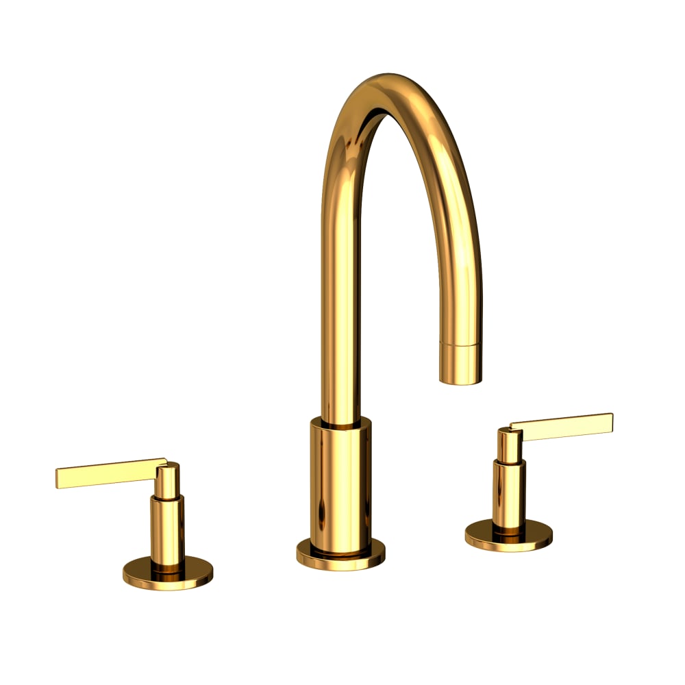 Tolmin 1.2 GPM Widespread Bathroom Faucet with Lever Handles