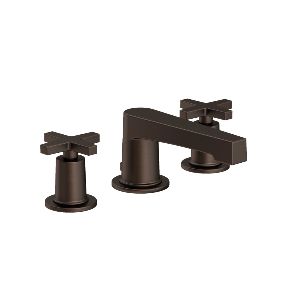 Dorrance 1.2 GPM Widespread Bathroom Faucet with Pop-Up Drain Assembly with Cross Handles
