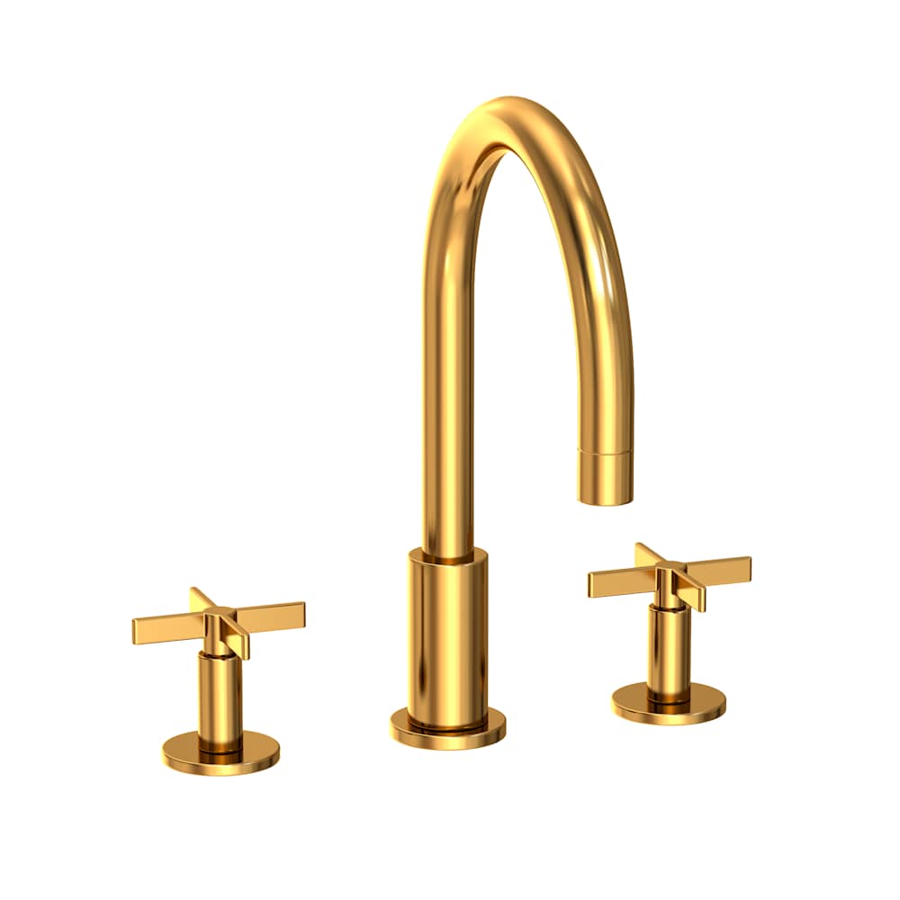 Tolmin 1.2 GPM Widespread Bathroom Faucet with Cross Handles
