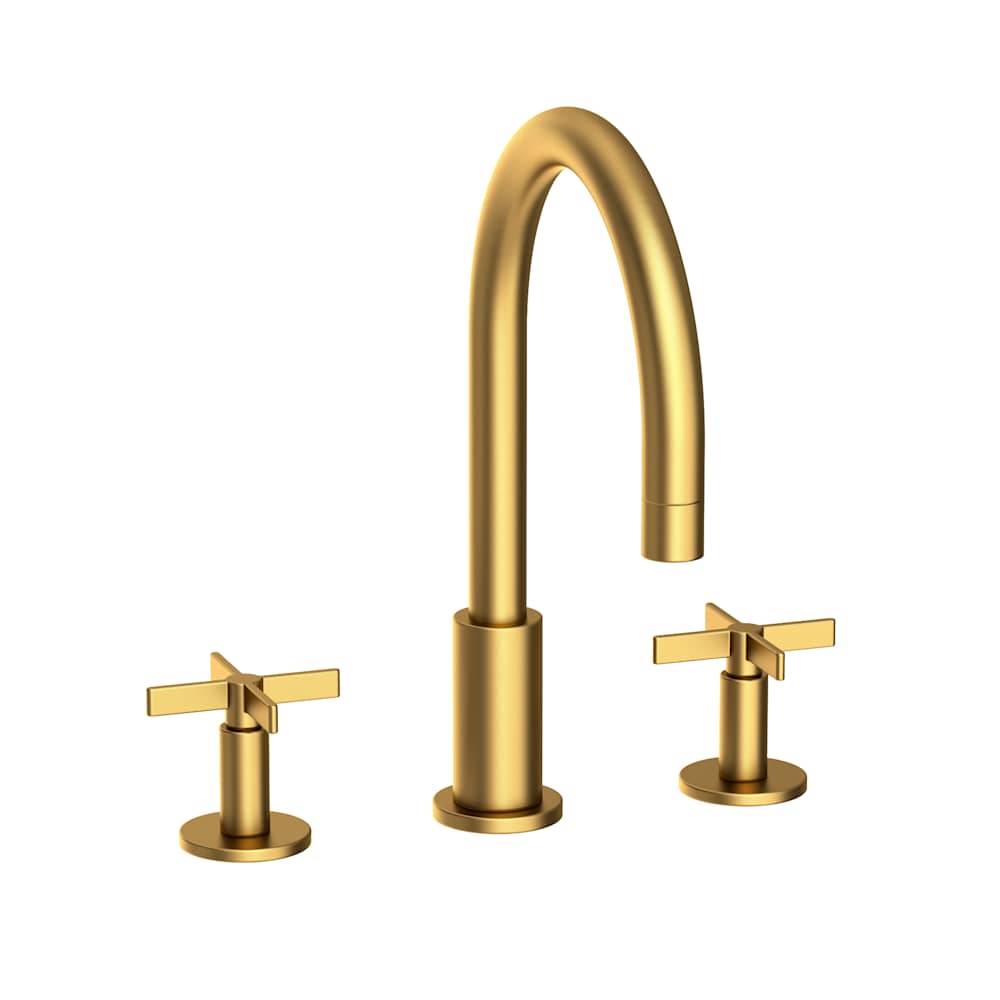 Tolmin 1.2 GPM Widespread Bathroom Faucet with Cross Handles