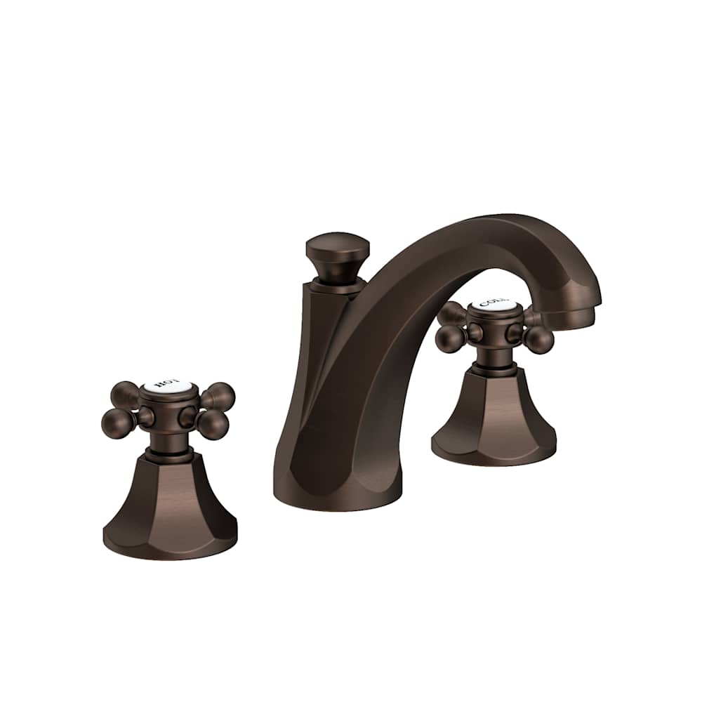Metropole 1.2 GPM Widespread Bathroom Faucet with Pop-Up Drain Assembly and Cross Handles