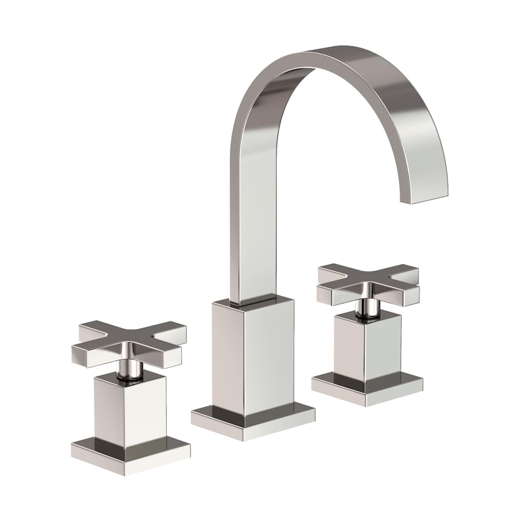 Secant 1.2 GPM Widespread Bathroom Faucet with Pop-Up Drain Assembly