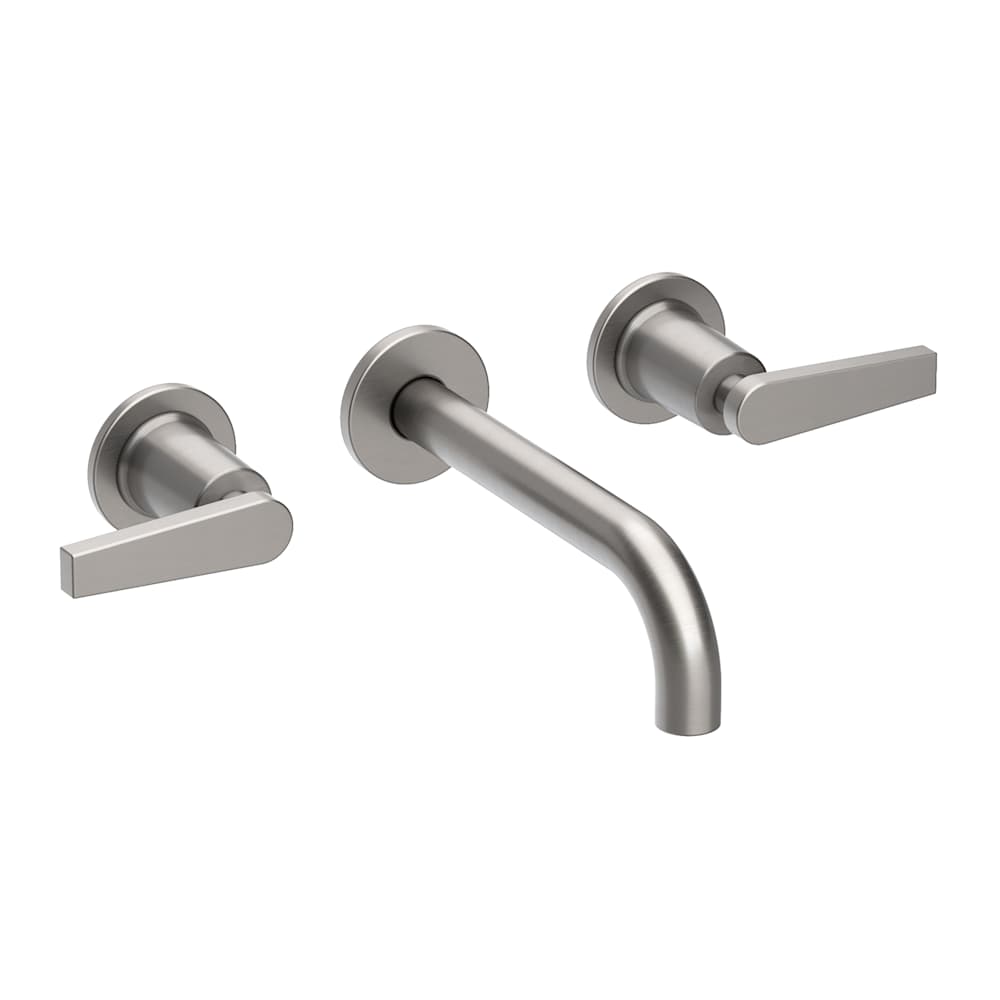 Dorrance 1.2 GPM Wall Mounted Widespread Bathroom Faucet with Lever Handles