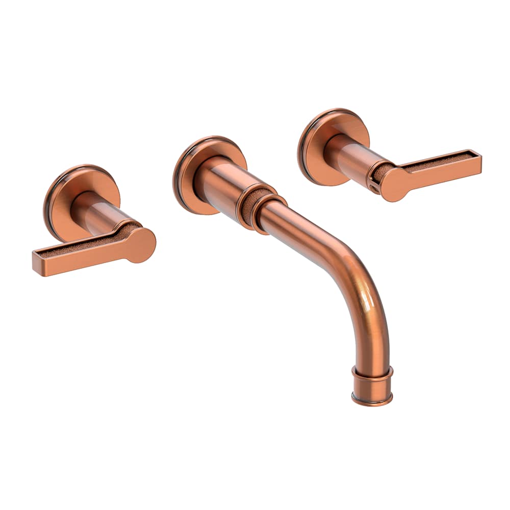 Griffey 1.2 GPM Wall Mounted Widespread Bathroom Faucet with Lever Handles