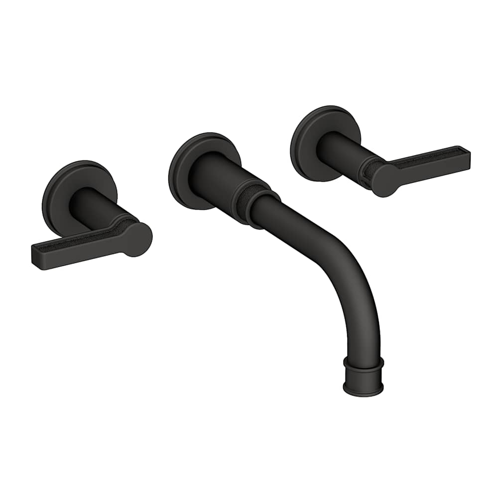 Griffey 1.2 GPM Wall Mounted Widespread Bathroom Faucet with Lever Handles