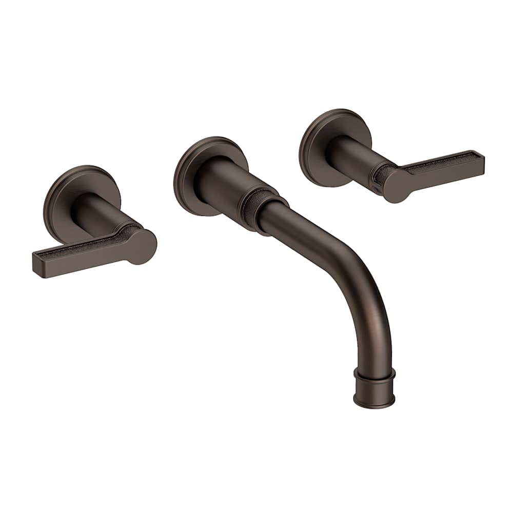 Griffey 1.2 GPM Wall Mounted Widespread Bathroom Faucet with Lever Handles