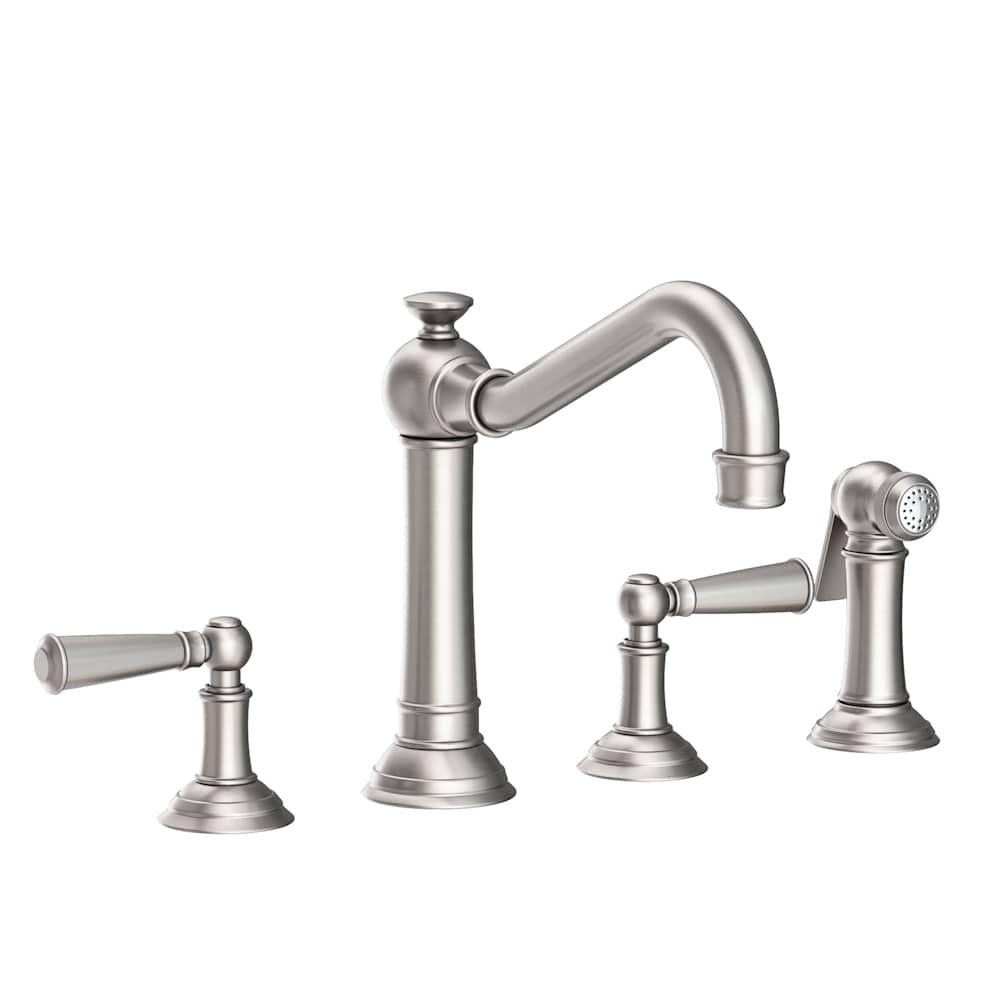 Jacobean 1.8 GPM Widespread Kitchen Faucet - Includes Side Spray