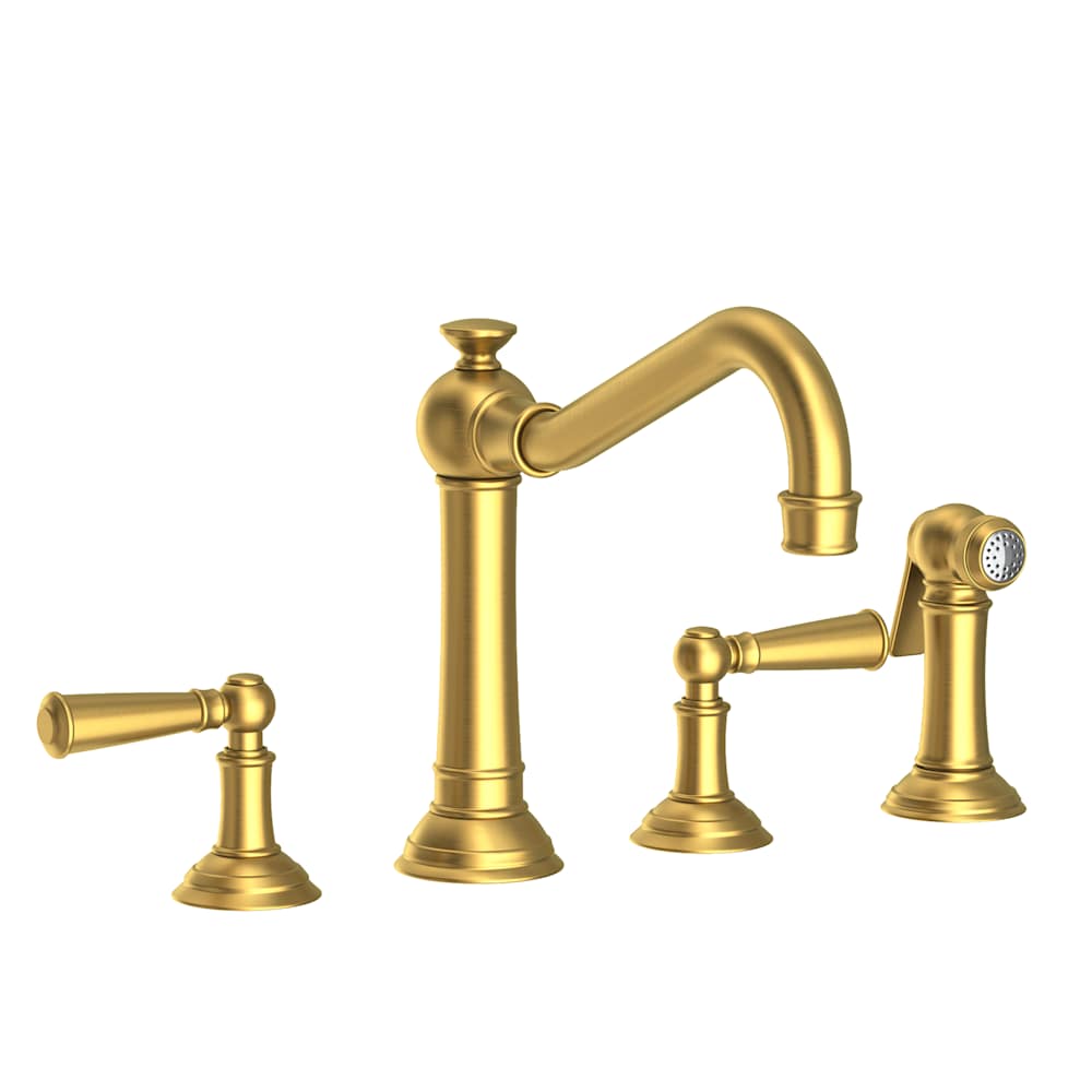 Jacobean 1.8 GPM Widespread Kitchen Faucet - Includes Side Spray