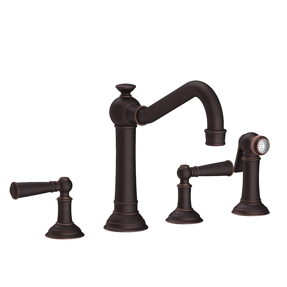 Jacobean 1.8 GPM Widespread Kitchen Faucet - Includes Side Spray