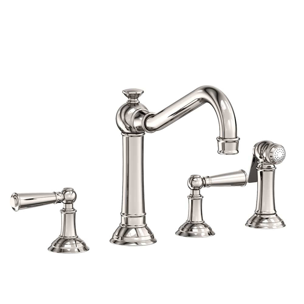 Jacobean 1.8 GPM Widespread Kitchen Faucet - Includes Side Spray