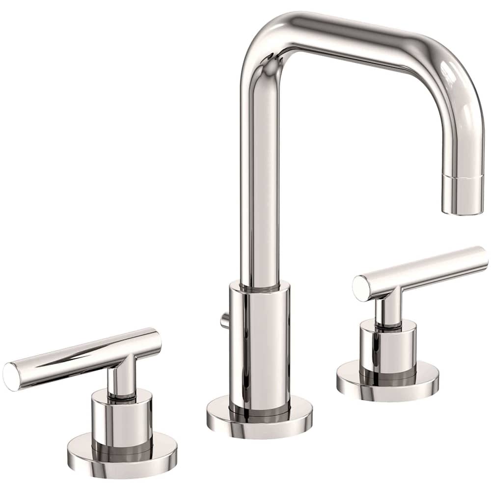 East Square 1.2 GPM Widespread Bathroom Faucet with Pop-Up Drain Assembly
