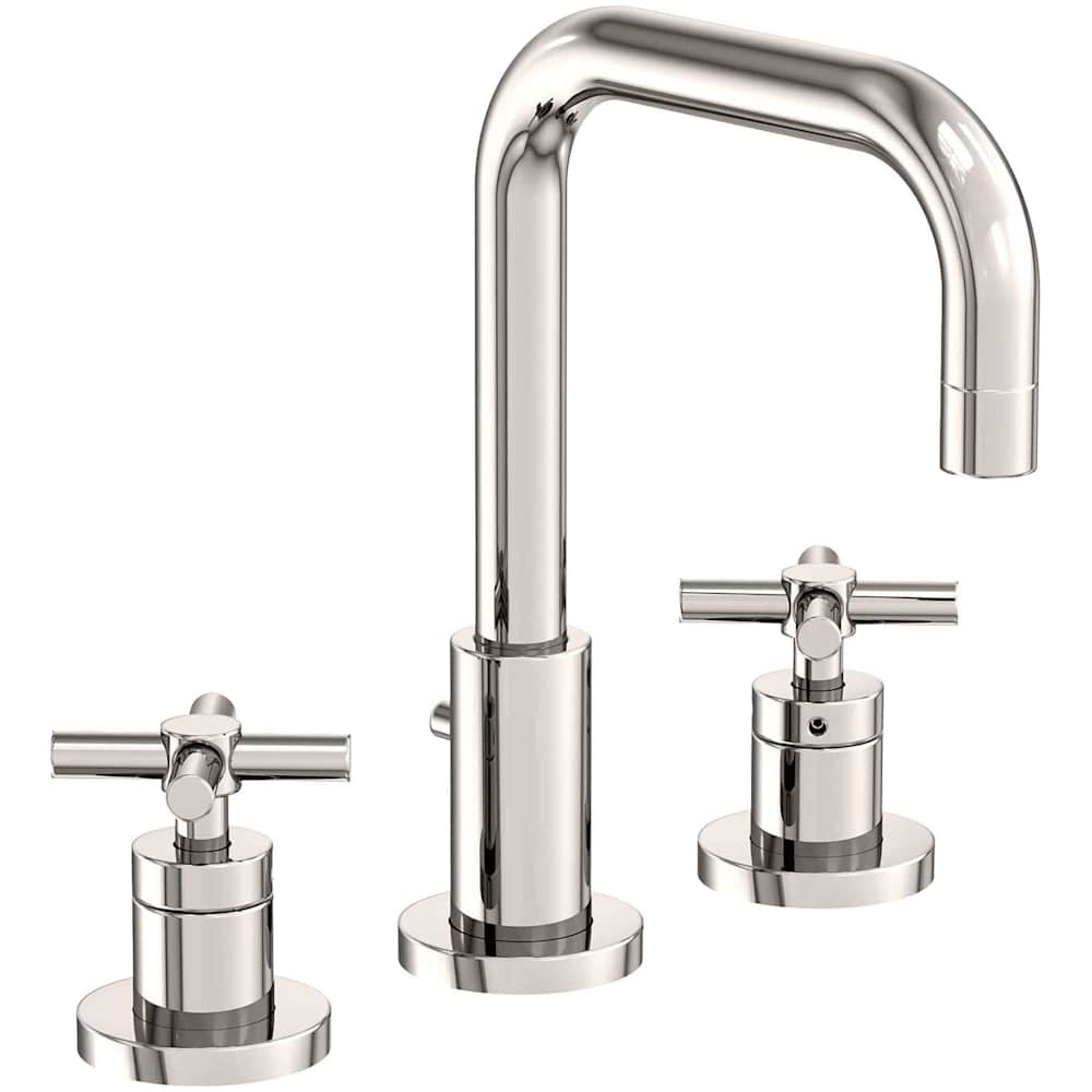 East Square 1.2 GPM Widespread Bathroom Faucet with Pop-Up Drain Assembly