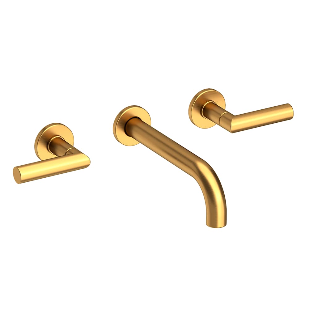 Pavani 1.2 GPM Wall Mounted Widespread Bathroom Faucet