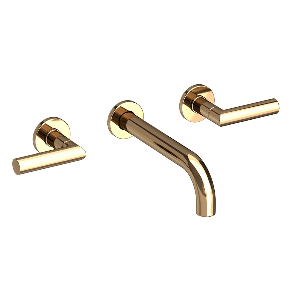 Pavani 1.2 GPM Wall Mounted Widespread Bathroom Faucet