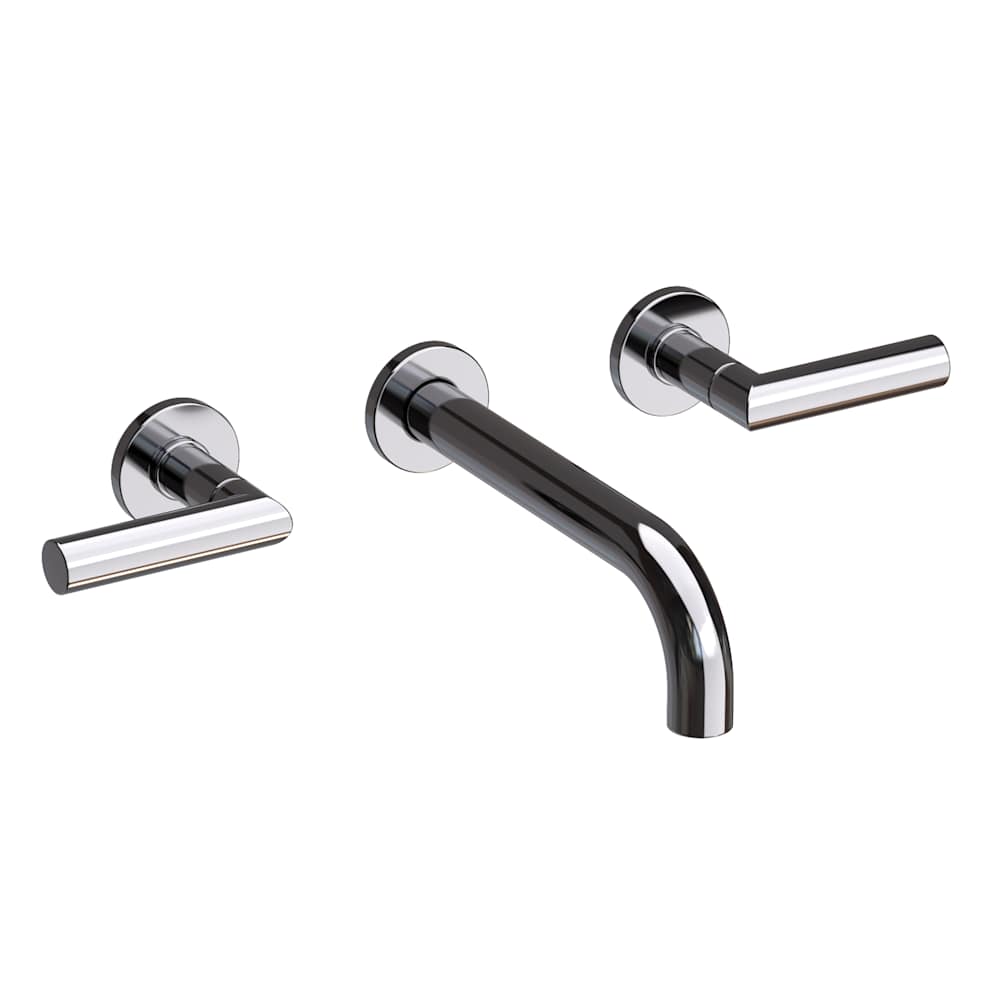 Pavani 1.2 GPM Wall Mounted Widespread Bathroom Faucet