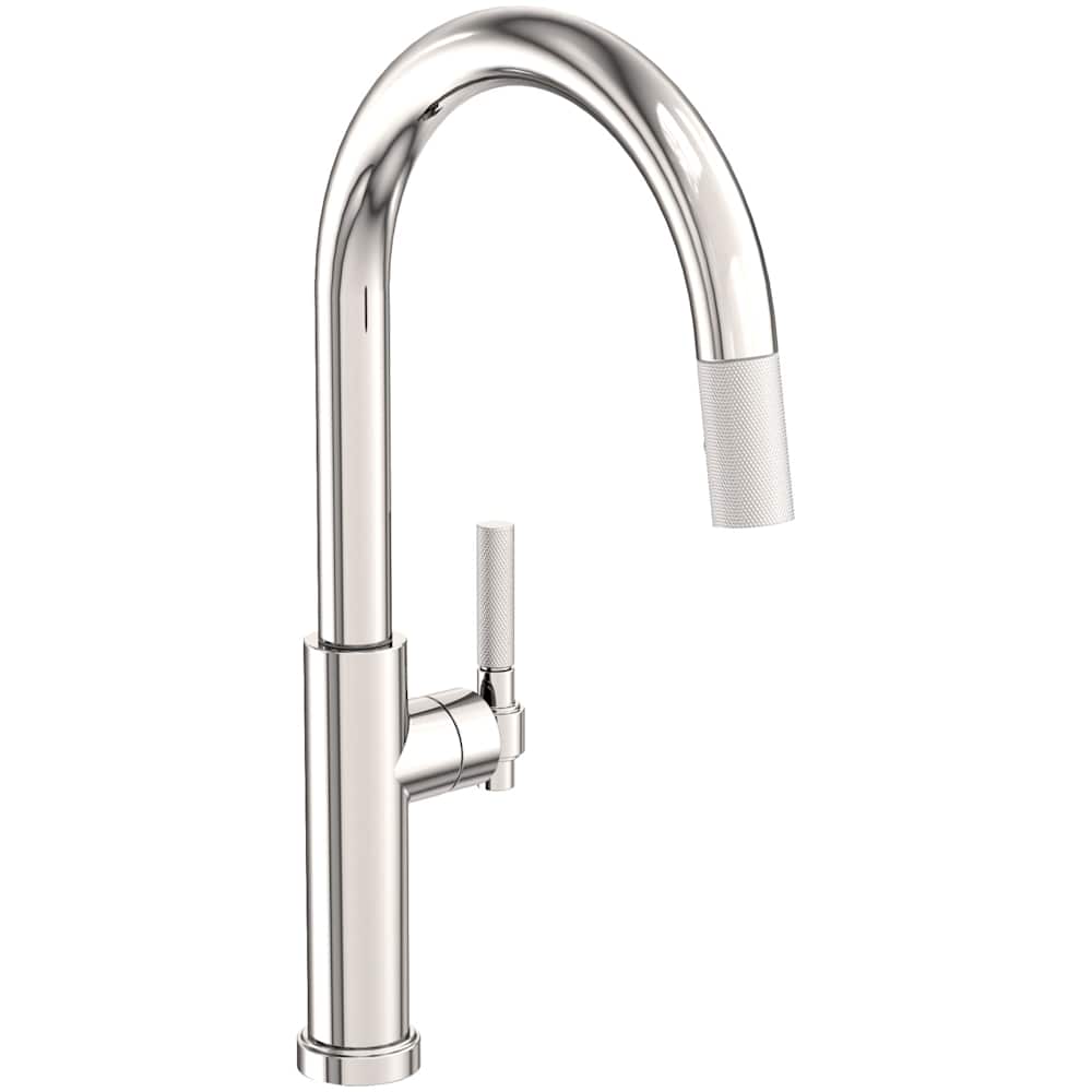 Muncy 1.8 GPM Single Hole Pull Down Kitchen Faucet with Arced Spout