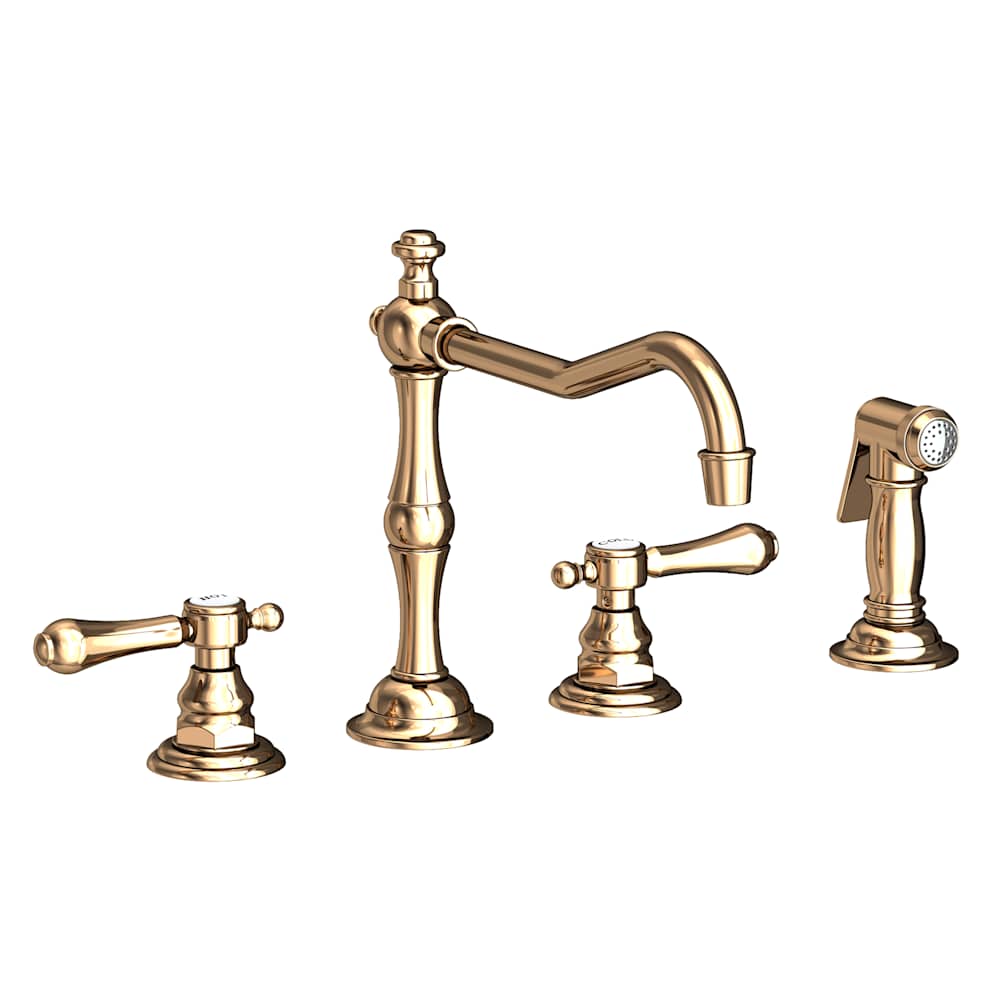 Chesterfield 1.8 GPM Widespread Kitchen Faucet - Includes Side Spray