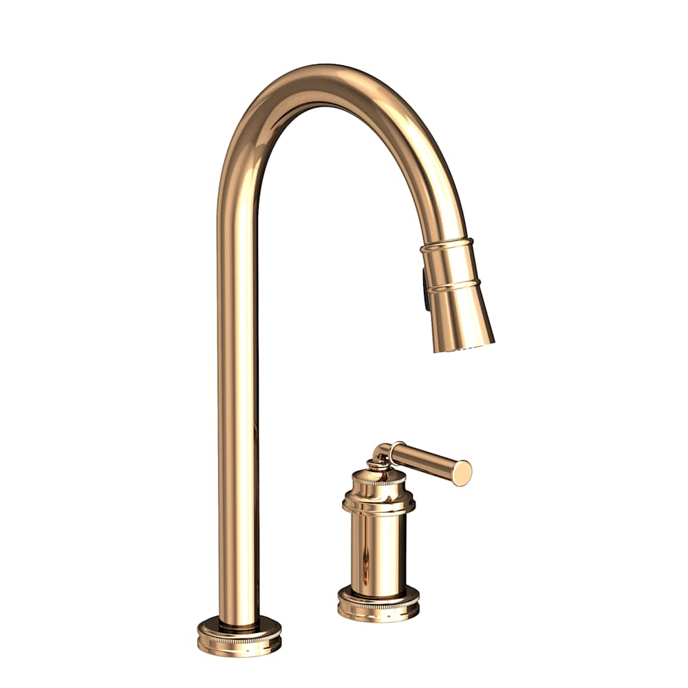 Taft 1.8 GPM Widespread Pull Down Kitchen Faucet
