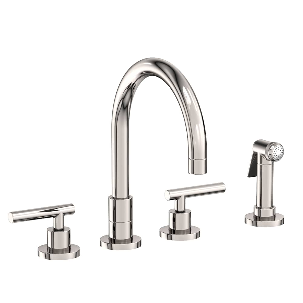 East Linear 1.8 GPM Widespread Kitchen Faucet