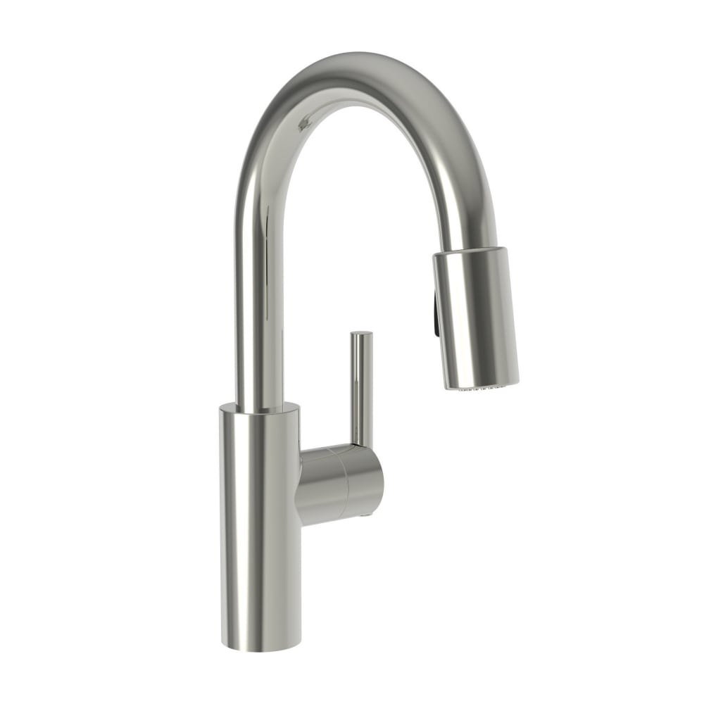 East Linear 1.8 GPM Single Hole Pull Down Bar Faucet
