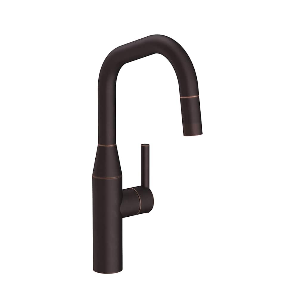 East Square 1.8 GPM Single Hole Pull Down Kitchen Faucet