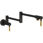 Flat Black / Satin Brass