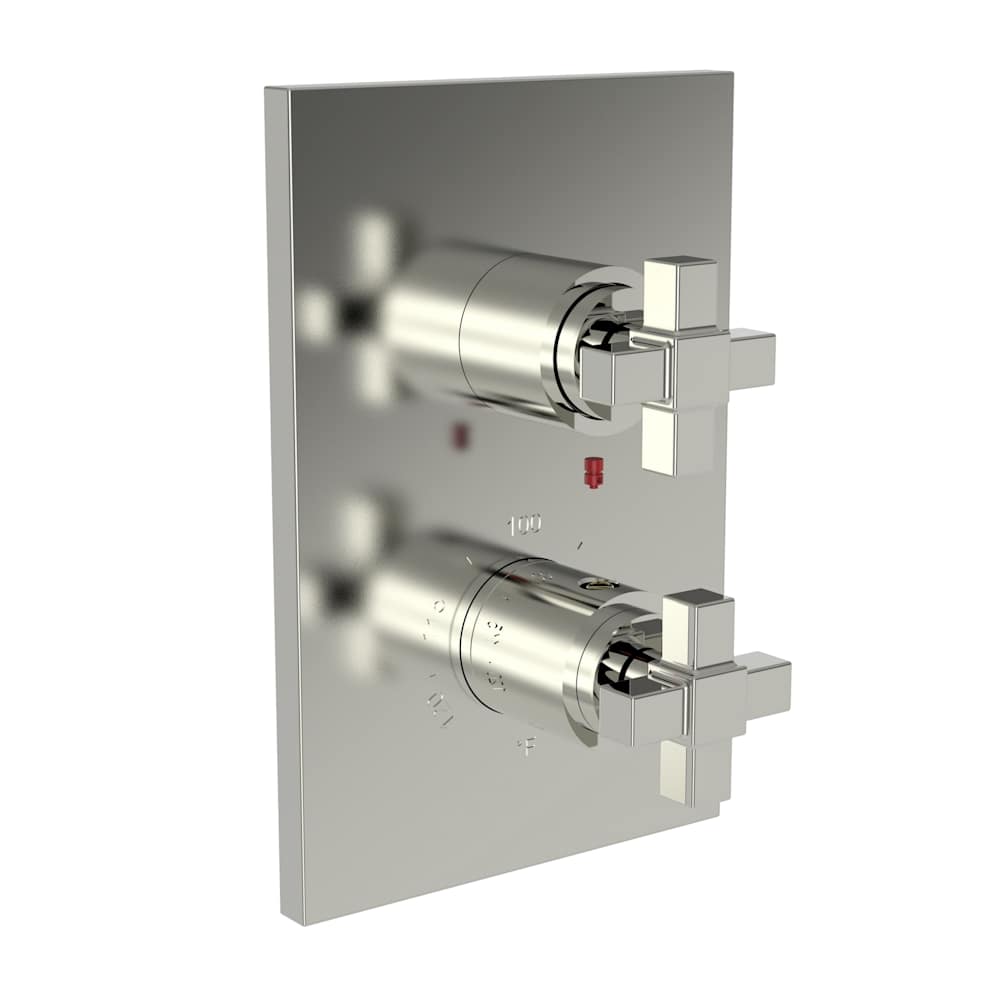 Malvina Thermostatic Valve Trim Only with 2 Cross Handles - Less Rough In