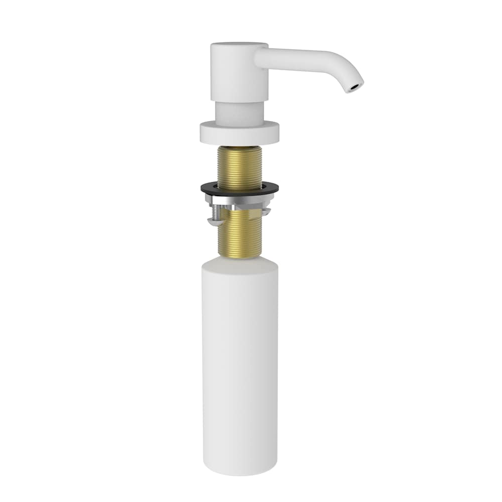 East Linear Deck Mounted Soap Dispenser with 8 oz Capacity