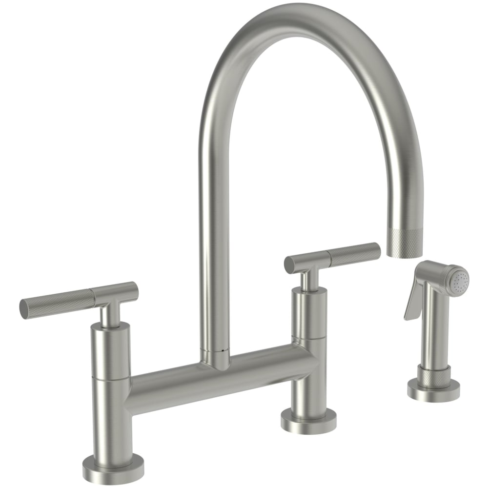 Muncy 1.8 GPM Widespread Bridge Kitchen Faucet - Includes Side Spray