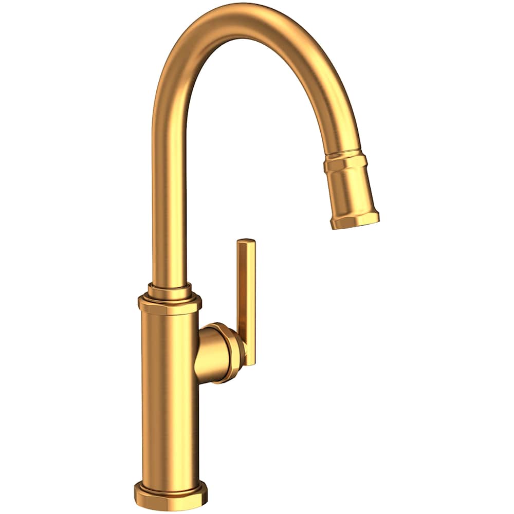 Heaney 1.8 GPM Single Hole Pull Down Kitchen Faucet
