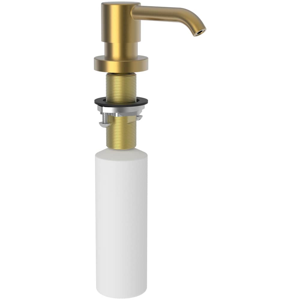East Linear Deck Mounted Soap Dispenser with 8 oz Capacity