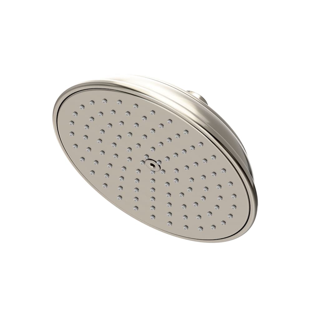 Tub and Shower 1.8 GPM Single Function Rain Shower Head with Installation Hardware Included