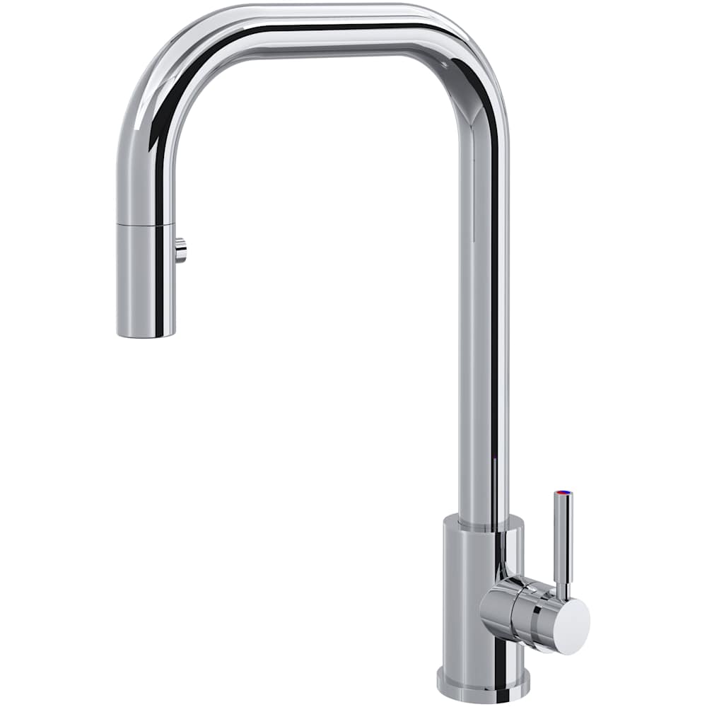 Holborn 1.75 GPM Single Hole Pull Down Kitchen Faucet