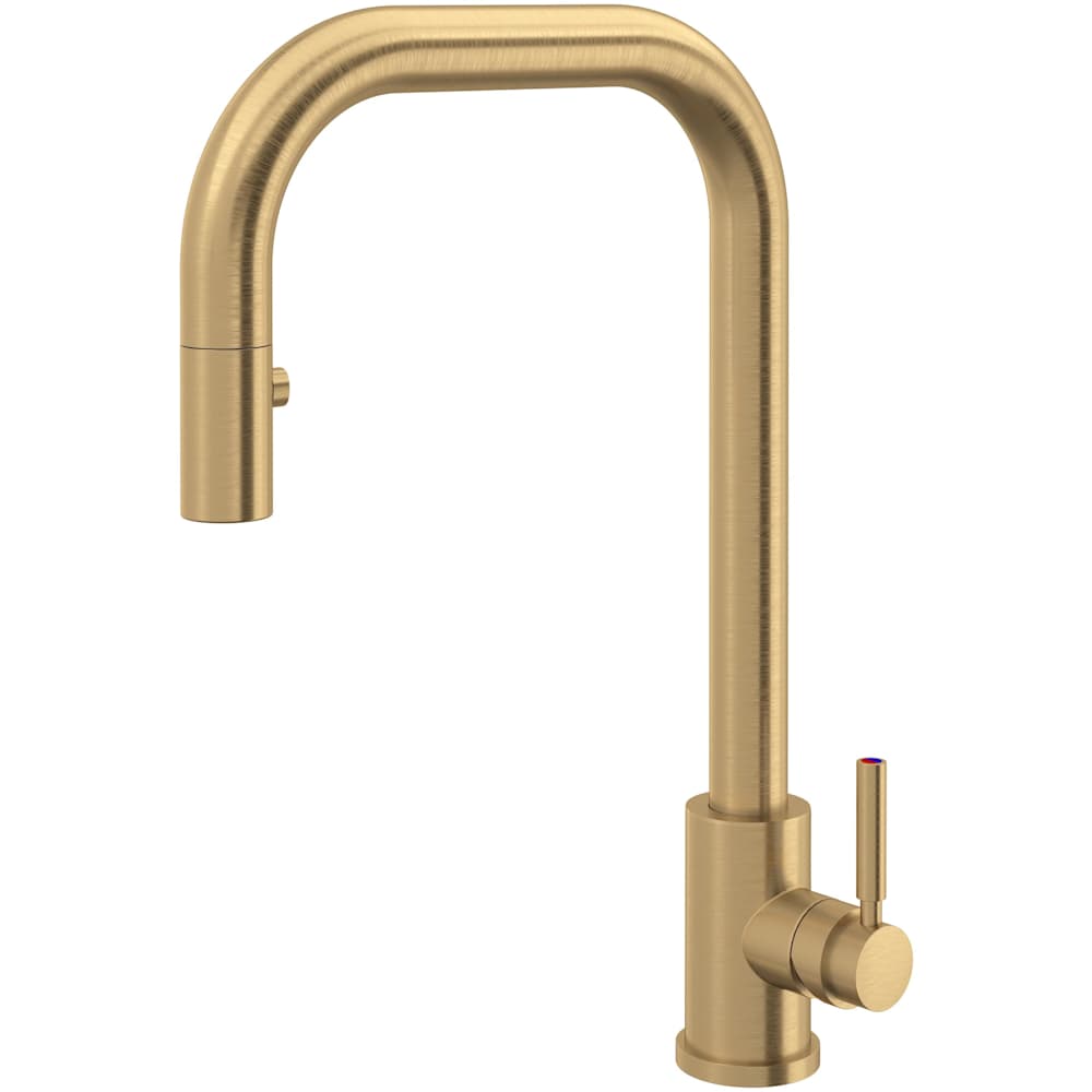 Holborn 1.75 GPM Single Hole Pull Down Kitchen Faucet
