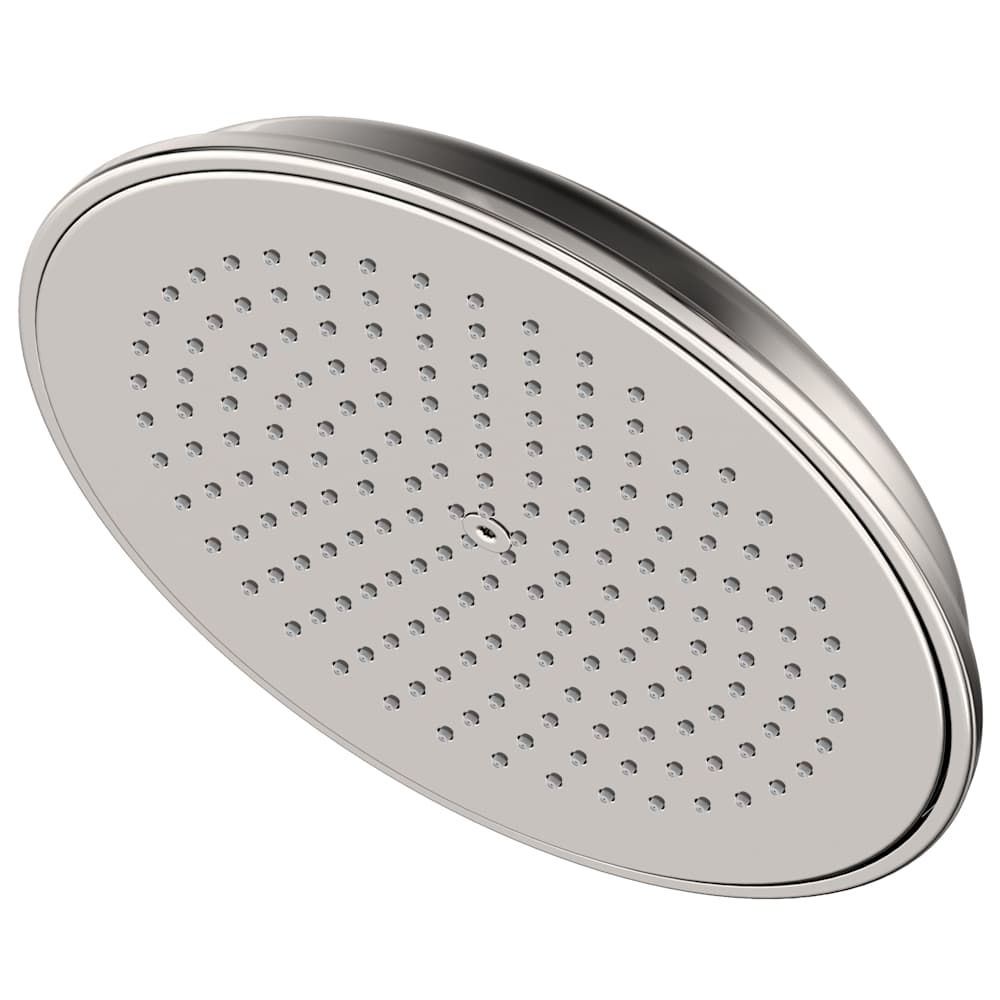 Tub and Shower 1.8 GPM Single Function Rain Shower Head with Rainfall Shower Pattern