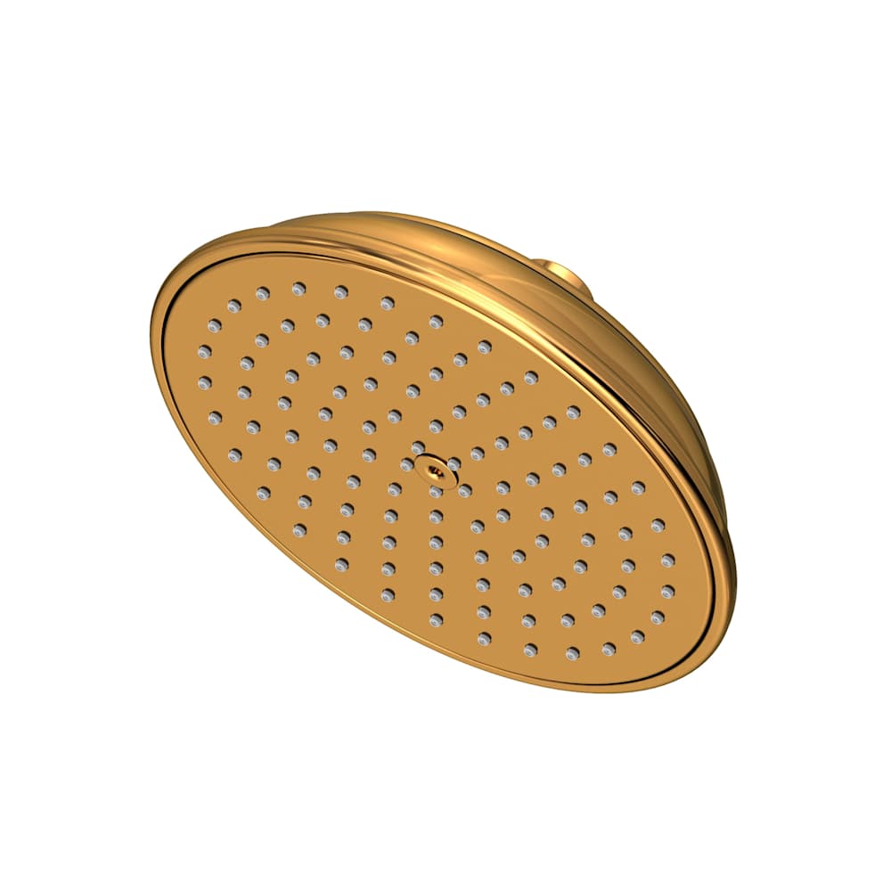 Tub and Shower 1.8 GPM Single Function Rain Shower Head with Installation Hardware Included