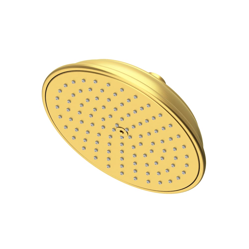 Tub and Shower 1.8 GPM Single Function Rain Shower Head with Installation Hardware Included