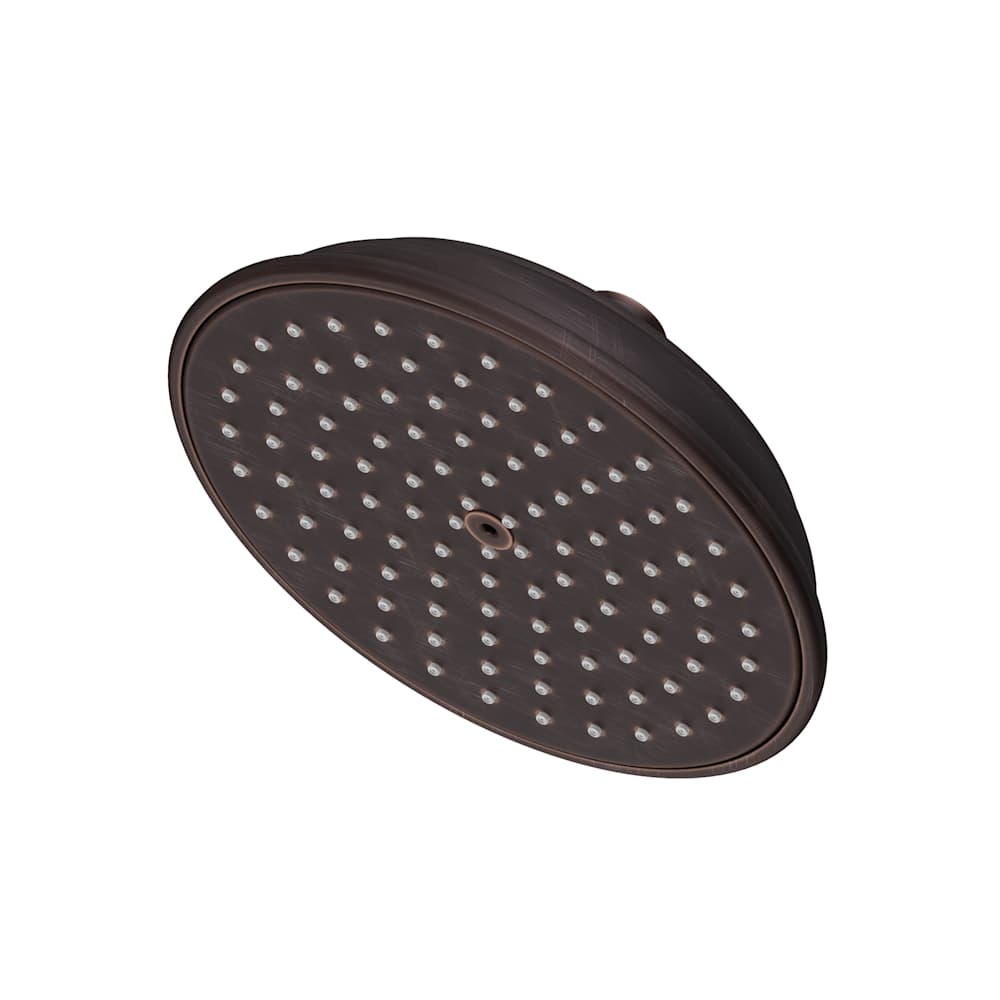 Tub and Shower 1.8 GPM Single Function Rain Shower Head with Installation Hardware Included